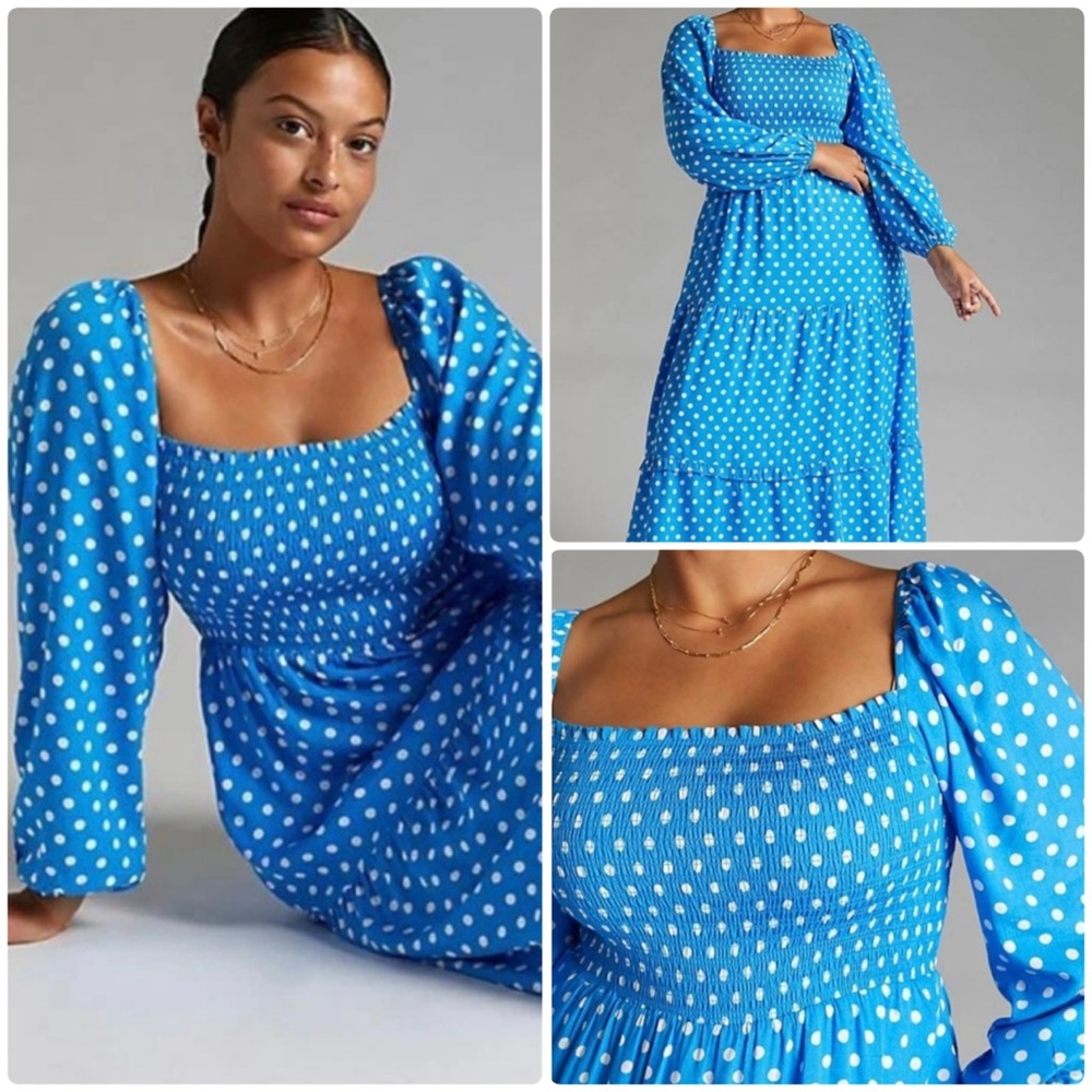 💥PRICE DROP💥 Smocked Midi Dress